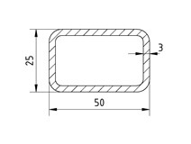 Jekl 50x25x3