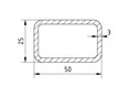 Jekl 50x25x3