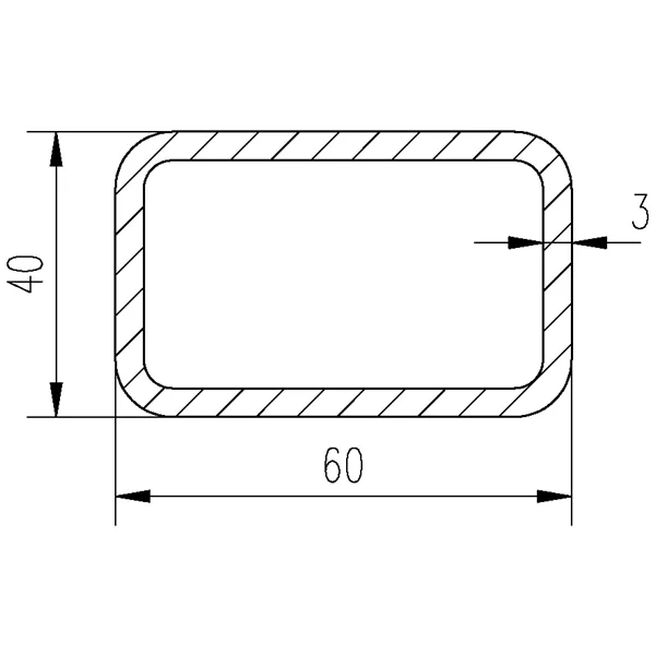 Jekl 60x40x3