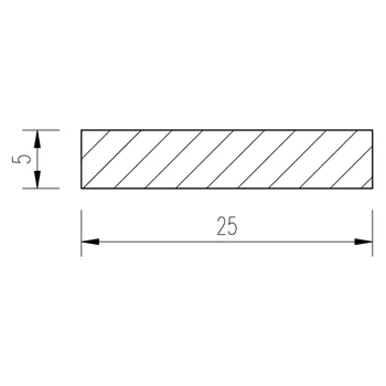 Ocel plochá 25x5