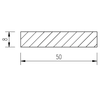 Ocel plochá 50x8