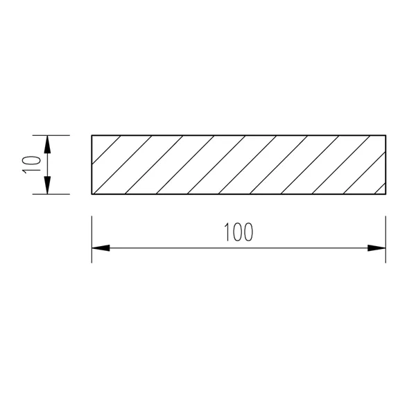 Ocel plochá 100x10