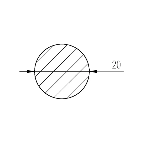 Ocel kruhová 20mm tažená