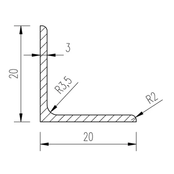 L 20x20x3