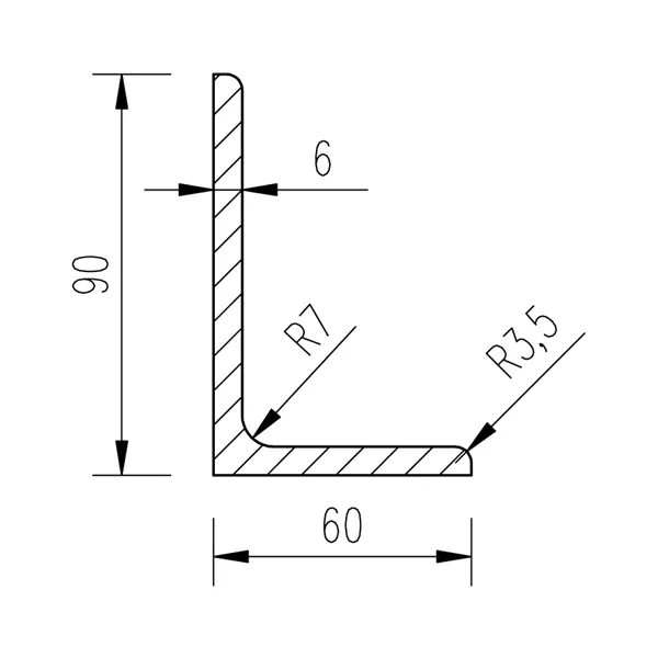 L 90x60x6