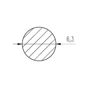 Drát vázací 6,3mm