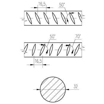 Ocel betonářská 32mm v tyčích