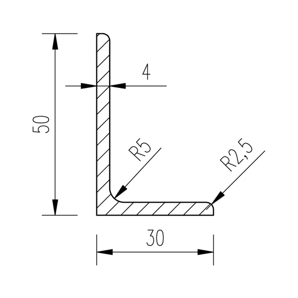 L 50x30x4