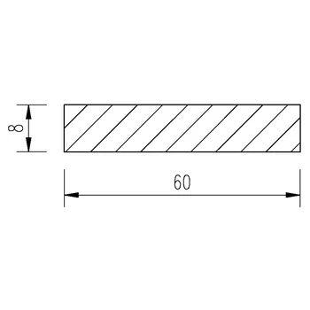 Ocel plochá 60x8