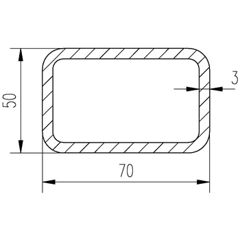 Jekl 70x50x3