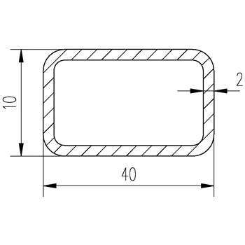 Jekl 40x10x2