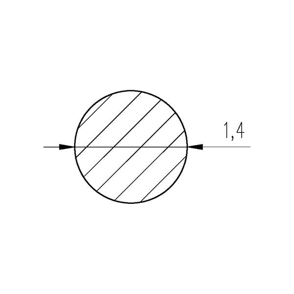 Drát vázací 1,4mm