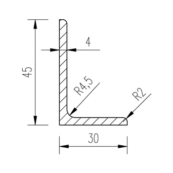 L 45x30x4