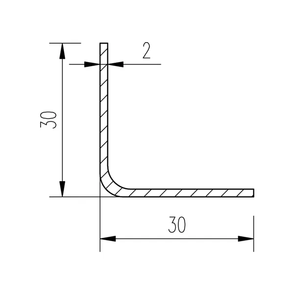 Jekl L 30x30x2