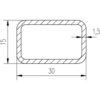 Jekl 30x15x1,5