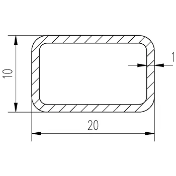 Jekl 20x10x1