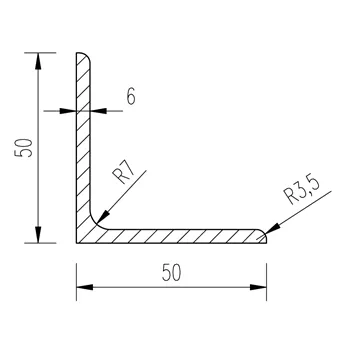 L 50x50x6