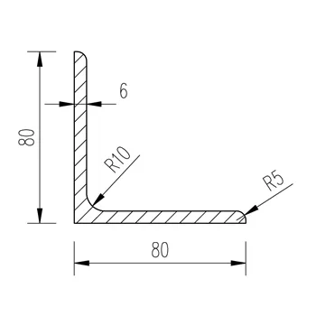 L 80x80x6