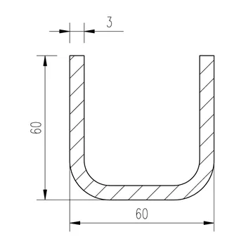 Jekl U 60x60x60x3