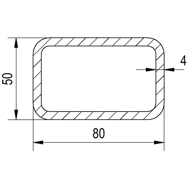 Jekl 80x50x4