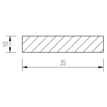 Ocel plochá 35x10