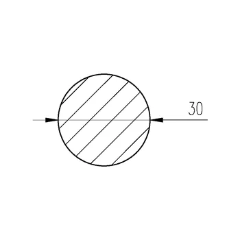 Ocel kruhová 30mm