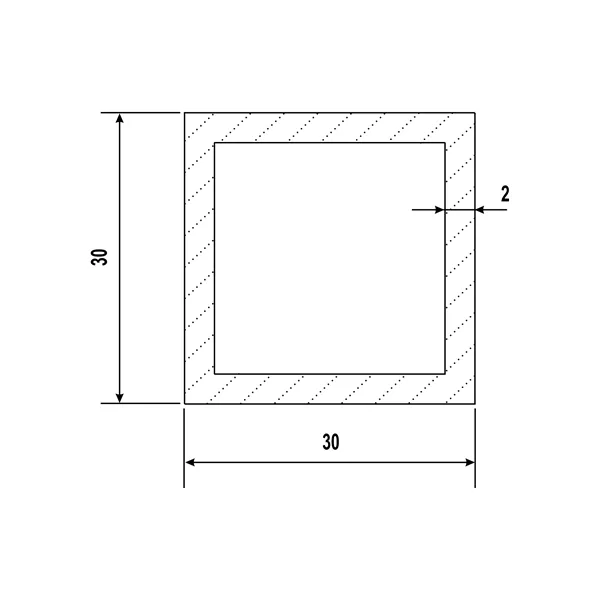 Jekl Al 30x30x2