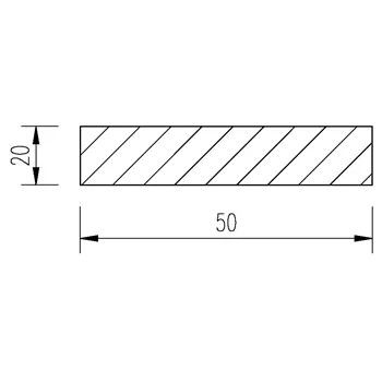 Ocel plochá 50x20