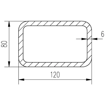 Jekl 120x80x6