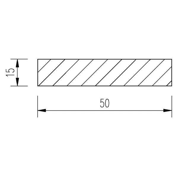 Ocel plochá 50x15