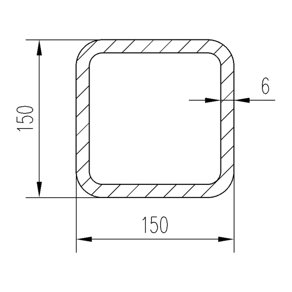 Jekl 150x150x6