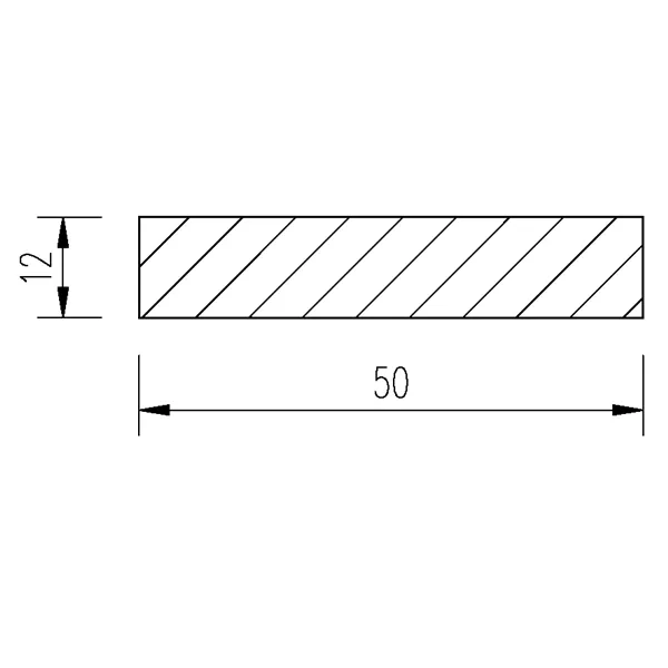 Ocel plochá 50x12