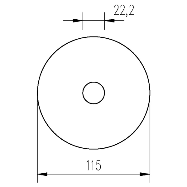 Kotouč lamelový 115/P 40 SLTR Lukas