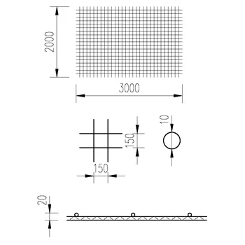 Síť KARI 10/15/2x3m (KZ 70)