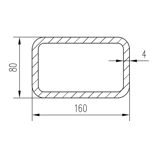 Jekl 160x80x4