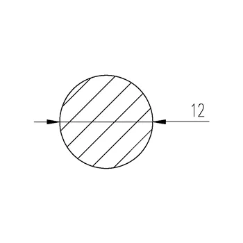 Ocel kruhová 12mm tažená AUTOMAT