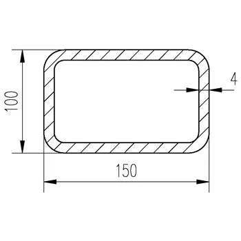 Jekl 150x100x4