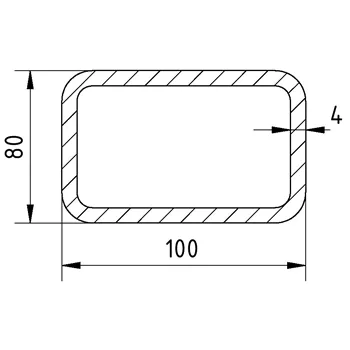 Jekl 100x80x4