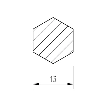 Ocel šestihranná 13mm tažená AUTOMAT