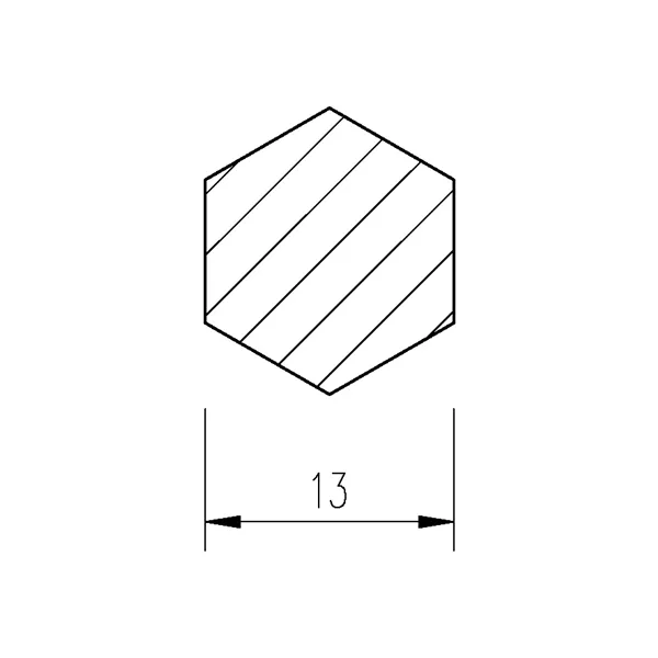 Ocel šestihranná 13mm tažená AUTOMAT