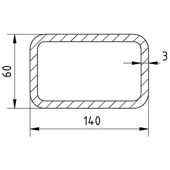 Jekl 140x60x3