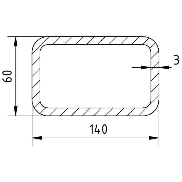 Jekl 140x60x3