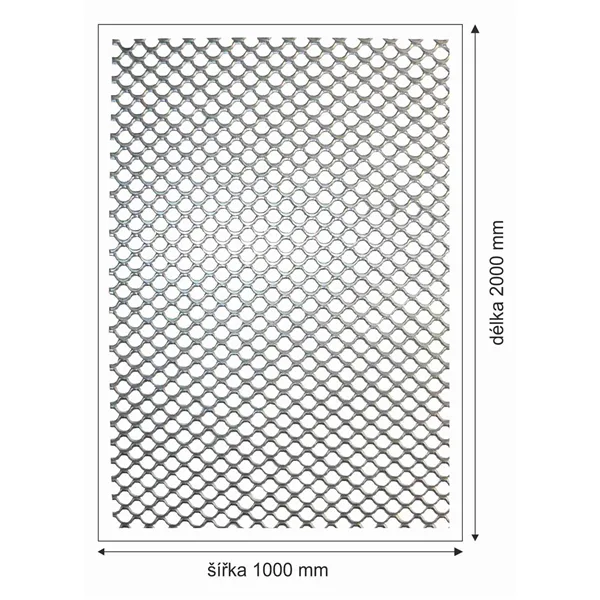 Tahokov oko KRUHOVÉ 10/7,62/1,4/0,7/1x2m/válcovaný pozink