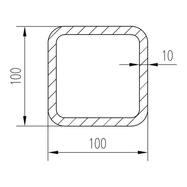 Jekl 100x100x10