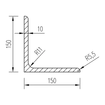 L 150x150x10