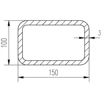 Jekl 150x100x3