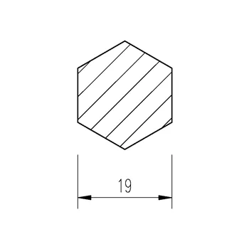 Ocel šestihranná 19mm tažená AUTOMAT