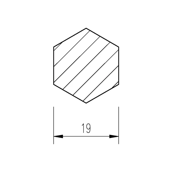 Ocel šestihranná 19mm tažená AUTOMAT