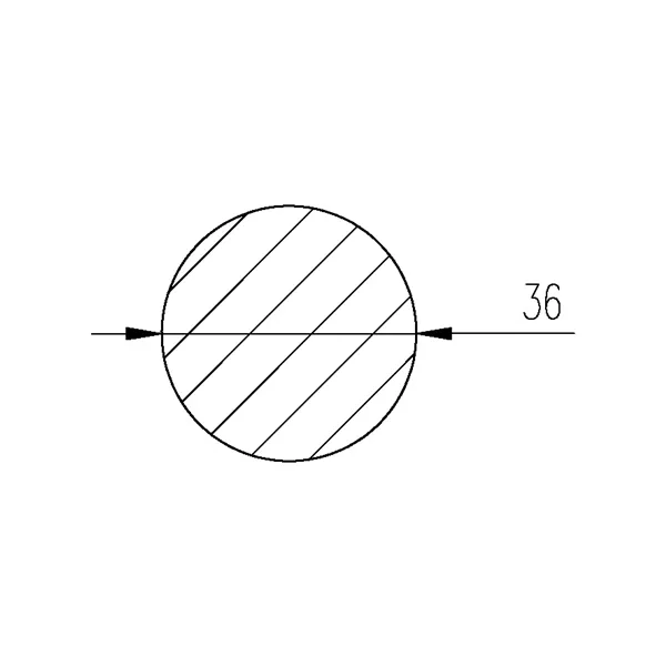 Ocel kruhová 36mm tažená AUTOMAT