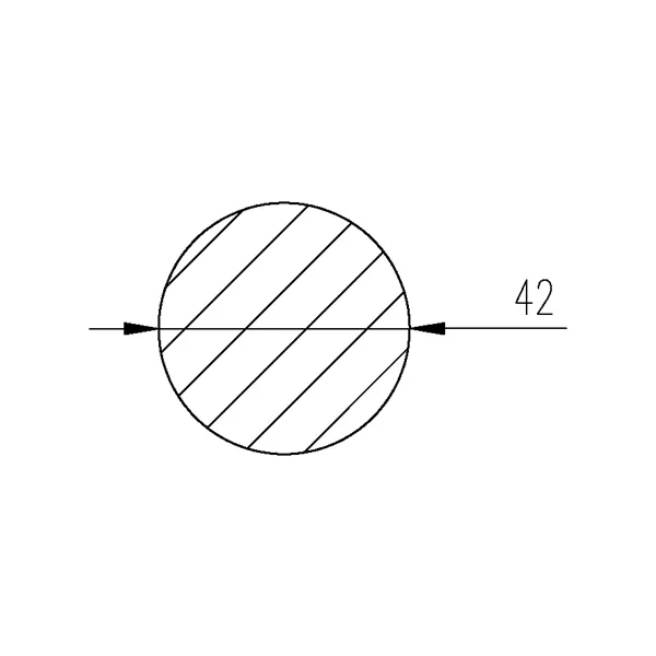 Ocel kruhová 42mm tažená AUTOMAT